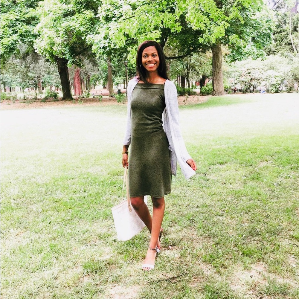 Olive dress